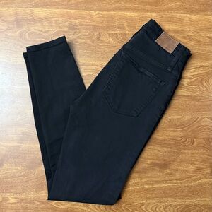 Madewell Curvy High-Rise Skinny Jeans Women’s Size 27 Black Denim